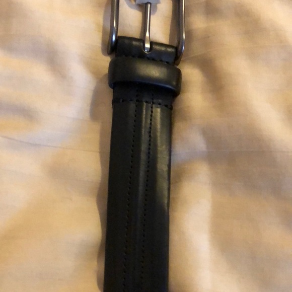 FOSSIL Black Genuine Leather Belt size 36 - Picture 5 of 5